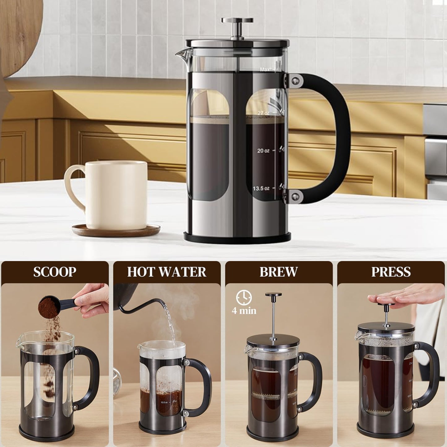 EverPure French Coffee Press
